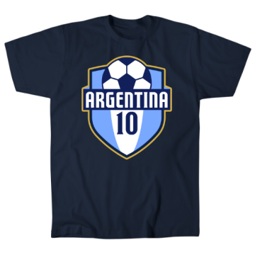 Argentina World Soccer National Team Mens Mens T-Shirt
