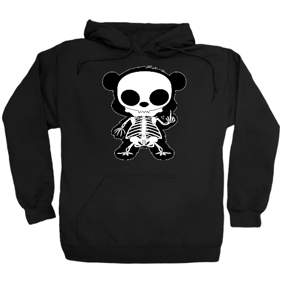 Bird Flipping Panda  Hoodie