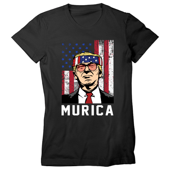 Trump Murica  Womens T-Shirt