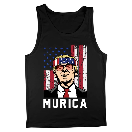 Trump Murica  Mens Tank Top