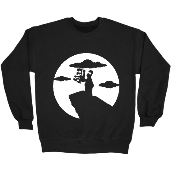 Funny Homer Bart Lion King Parody Crewneck Sweatshirt