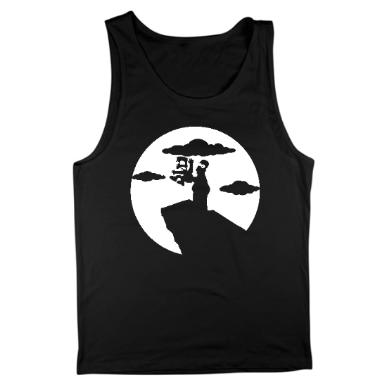 Funny Homer Bart Lion King Parody Mens Tank Top