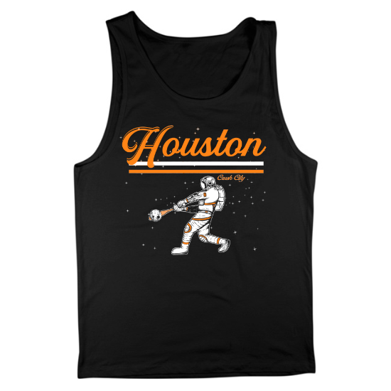 Houston Space Astronaut Baseball Mens Tank Top