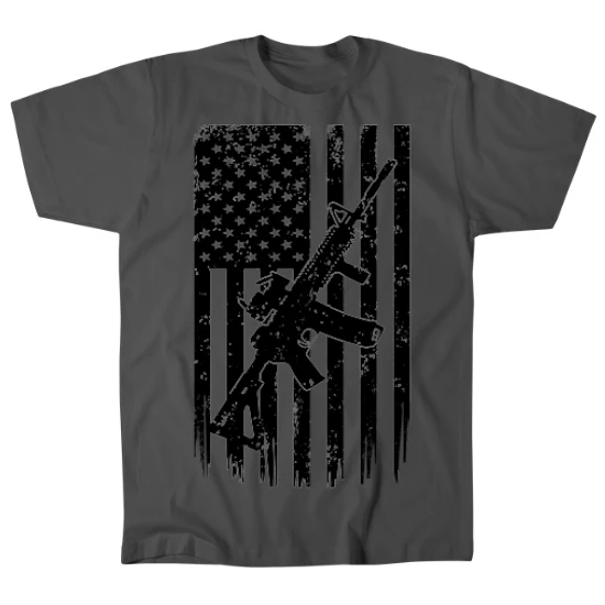 2nd Amendment AR15 Patriotic Mens T-Shirt
