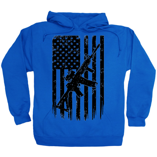2nd Amendment AR15 Patriotic Hoodie