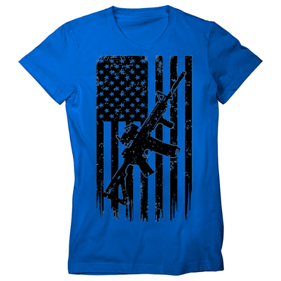 2nd Amendment AR15 Patriotic Womens T-Shirt