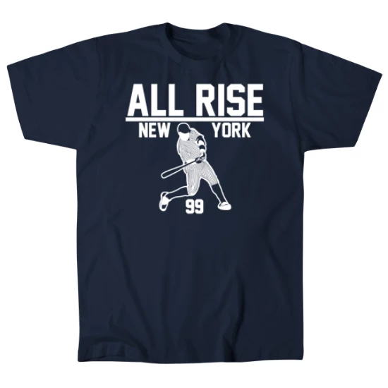 All Rise New York Baseball Fans Mens T-Shirt