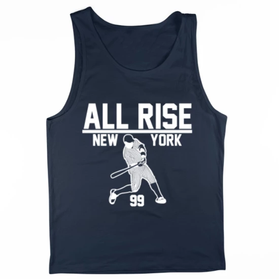 All Rise New York Baseball Fans Mens Tank Top