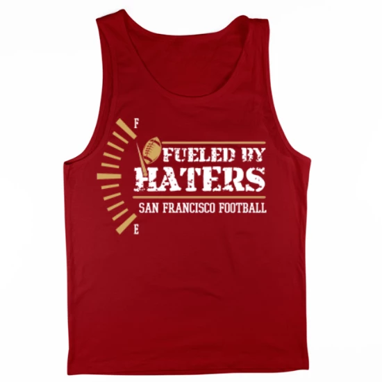 San Francisco Football Fans Fueled  Mens Tank Top