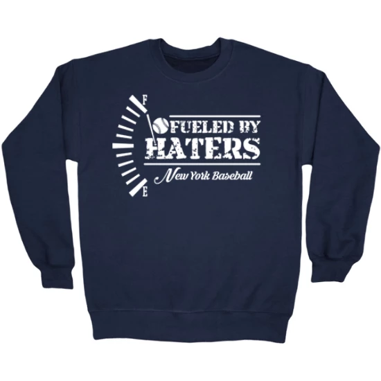 New York Baseball Fans Fueled Crewneck Sweatshirt