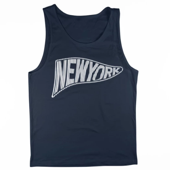 New York Baseball Pennant Mens Tank Top
