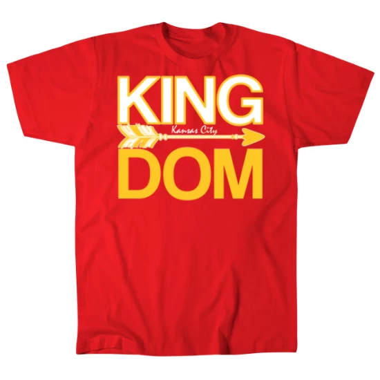 Kansas City Football Kingdom Mens T-Shirt