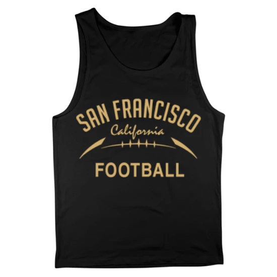 San Francisco Football Classic Mens Tank Top