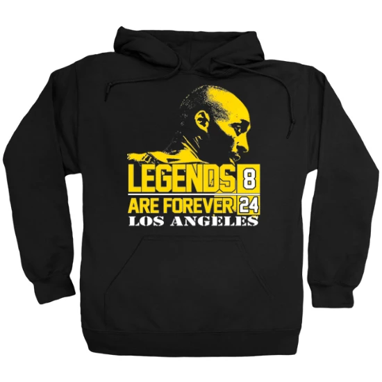 Los Angeles Legends are Forever Kobe Tribute Hoodie