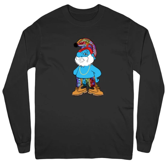They Call Me Big Poppa Mens Long Sleeve T-Shirt