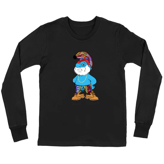 They Call Me Big Poppa Kids Long Sleeve T-Shirt