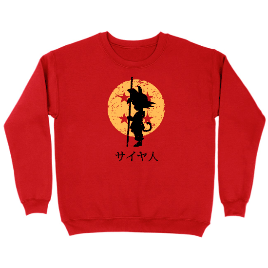 Goku Dragon Ball Z Kids Crewneck Sweatshirt
