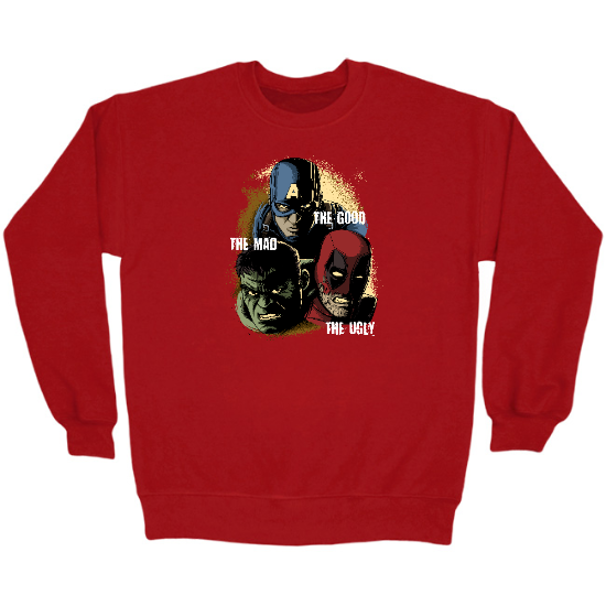 The Good Mad and Ugly Crewneck Sweatshirt