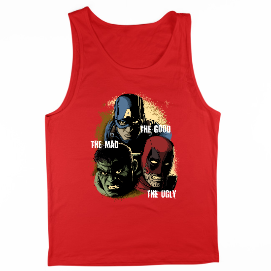 The Good Mad and Ugly Mens Tank Top