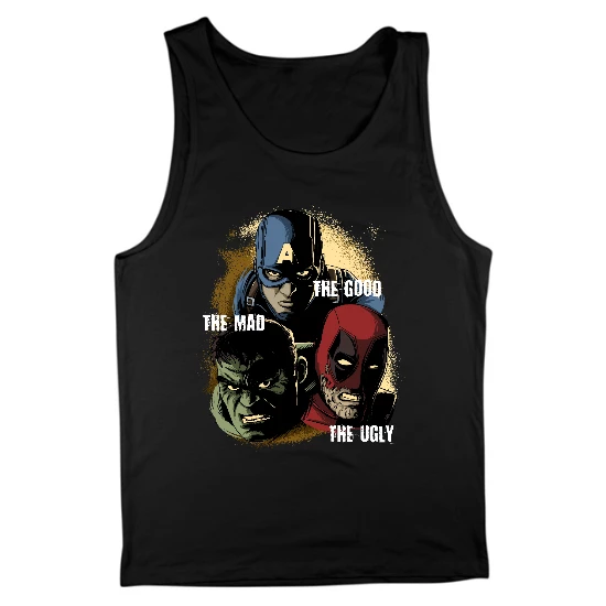 The Good Mad and Ugly Mens Tank Top