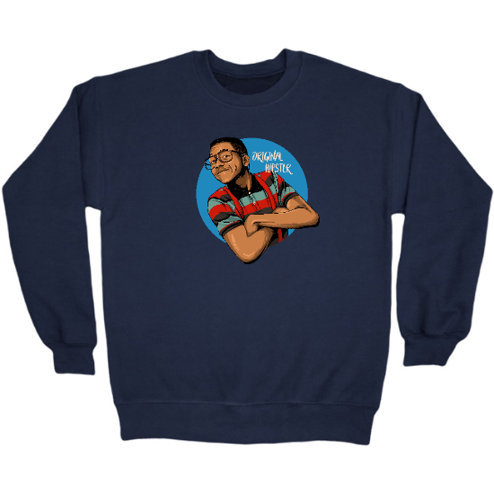 Original Hipster Urkel Crewneck Sweatshirt
