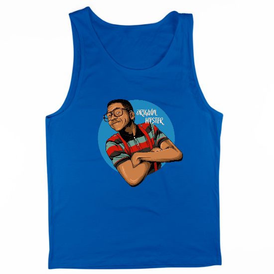 Original Hipster Urkel Mens Tank Top