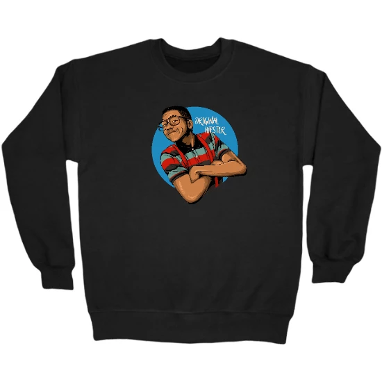 Original Hipster Urkel Crewneck Sweatshirt