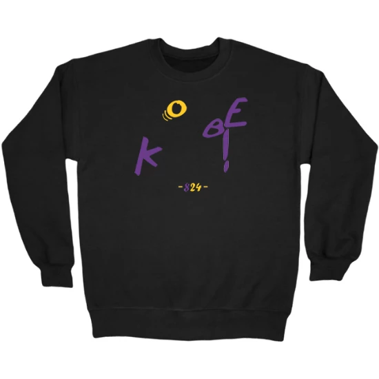 Kobe Basketball Hoop Crewneck Sweatshirt