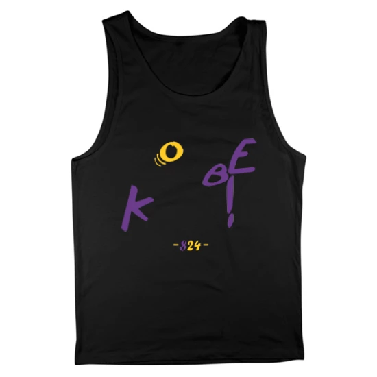 Kobe Basketball Hoop Mens Tank Top