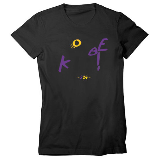 Kobe Basketball Hoop Womens T-Shirt
