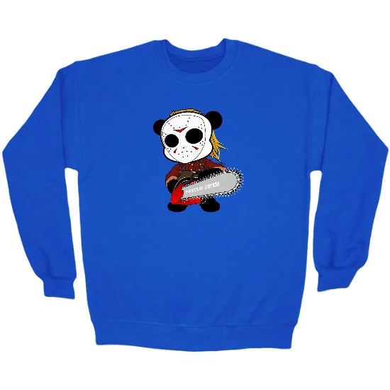 Panda Cosplay Halloween Crewneck Sweatshirt