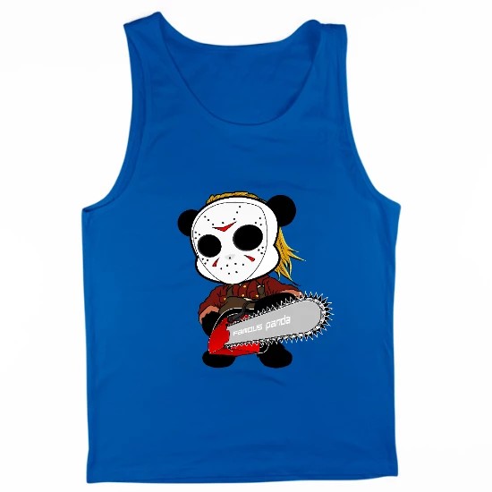 Panda Cosplay Halloween Mens Tank Top