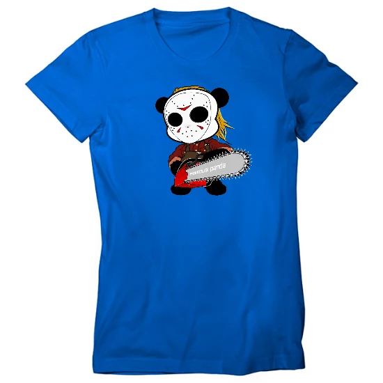 Panda Cosplay Halloween Womens T-Shirt