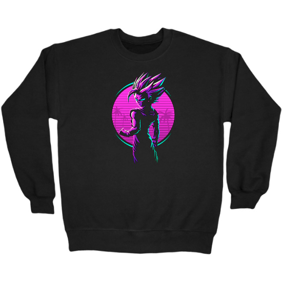 Retro Gohan  Crewneck Sweatshirt