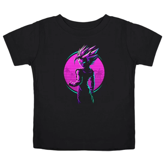Retro Gohan  Kids T-Shirt