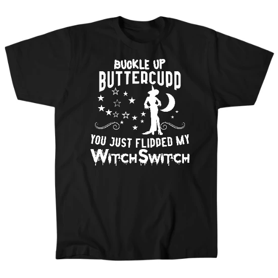 Buckle Up ButterCup Witch Mens T-Shirt