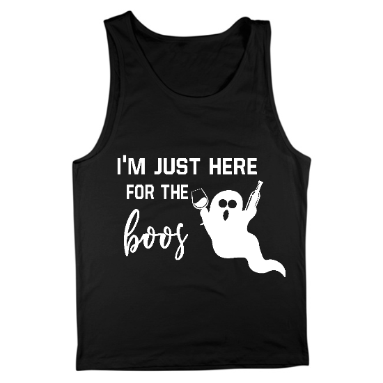 Just Here For the Boos Mens Tank Top
