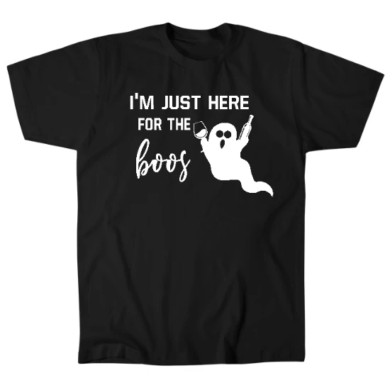 Just Here For the Boos Mens T-Shirt