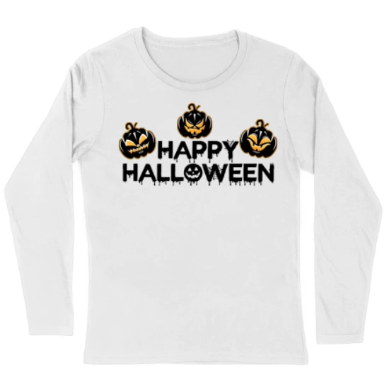 Happy Halloween Womens Long sleeve T-Shirt