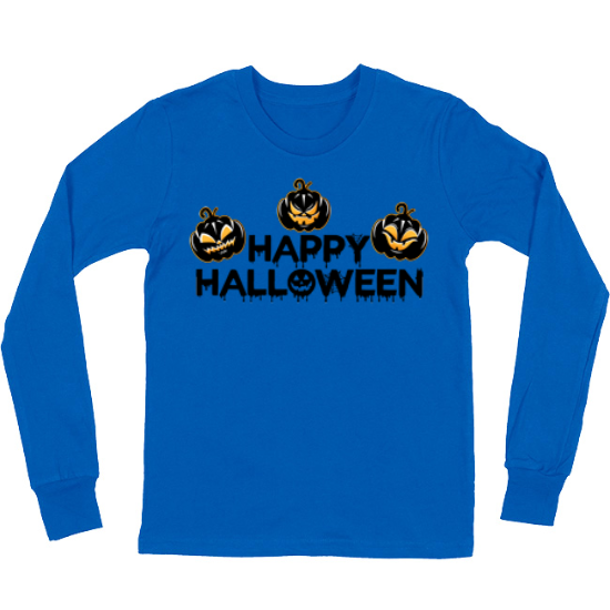 Happy Halloween Kids Long Sleeve T-Shirt