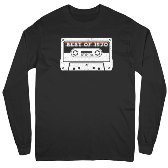 Best of 1970 Birthday Mens Long Sleeve T-Shirt