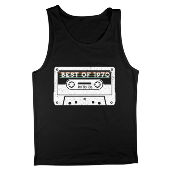 Best of 1970 Birthday Mens Tank Top