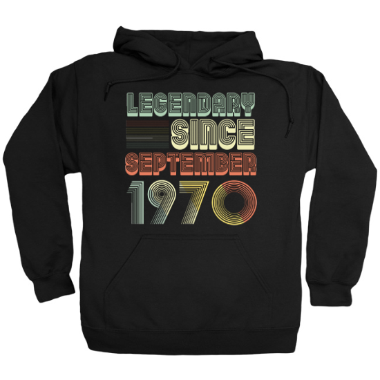 September 1970 Birthday Hoodie