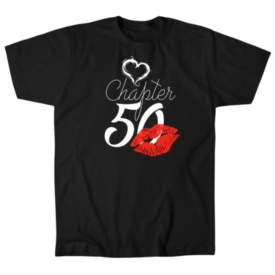 Chapter 50 Birthday Mens T-Shirt
