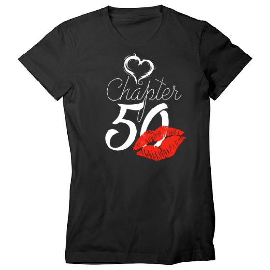 Chapter 50 Birthday Womens T-Shirt