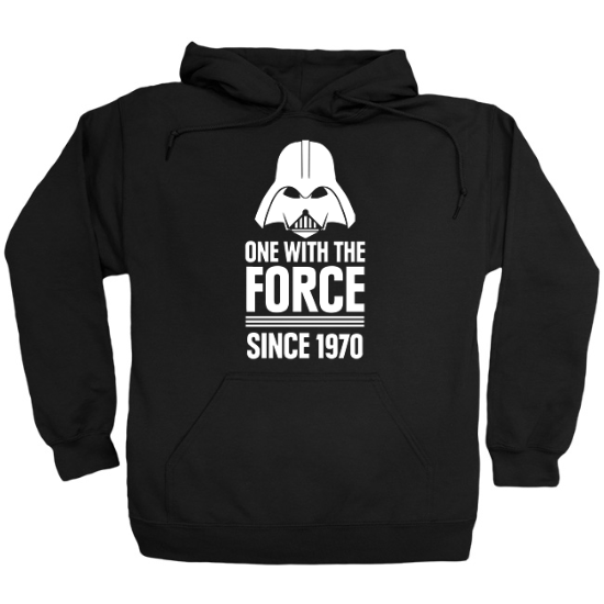One With The Force Birthday  Hoodie