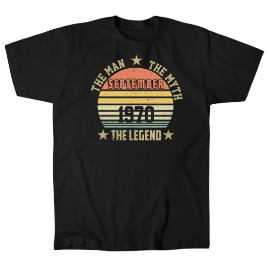 Man Myth Legend Birthday Mens T-Shirt