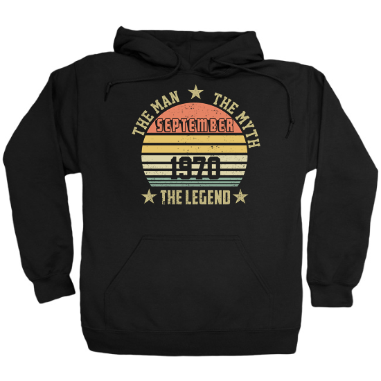 Man Myth Legend Birthday Hoodie