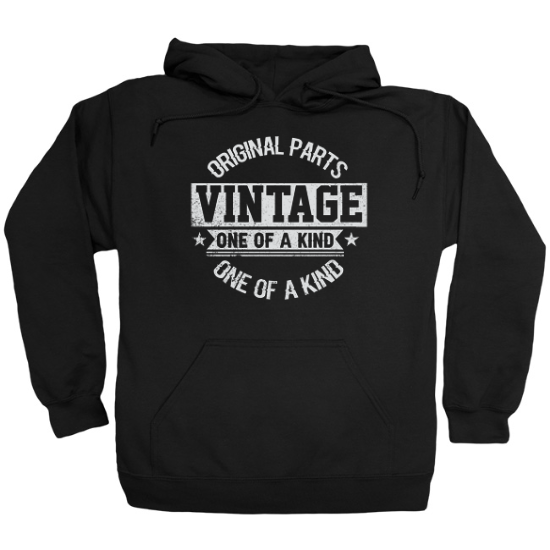 Vintage Original Parts Birthday Hoodie
