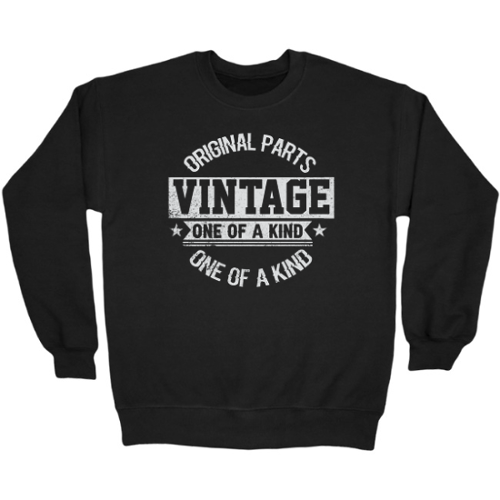 Vintage Original Parts Birthday Crewneck Sweatshirt